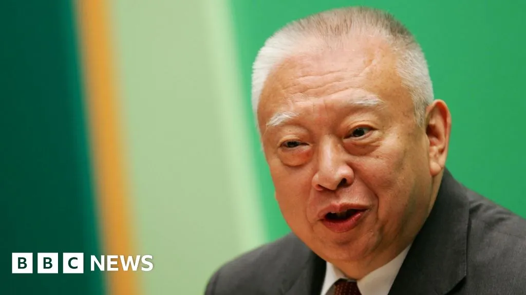 Hong Kong's first leader after British handover dies
