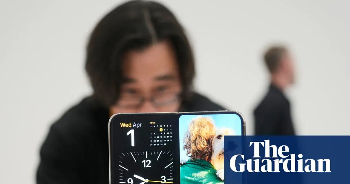 Apple unveils folding iPhone Duo as new CEO takes center stage
