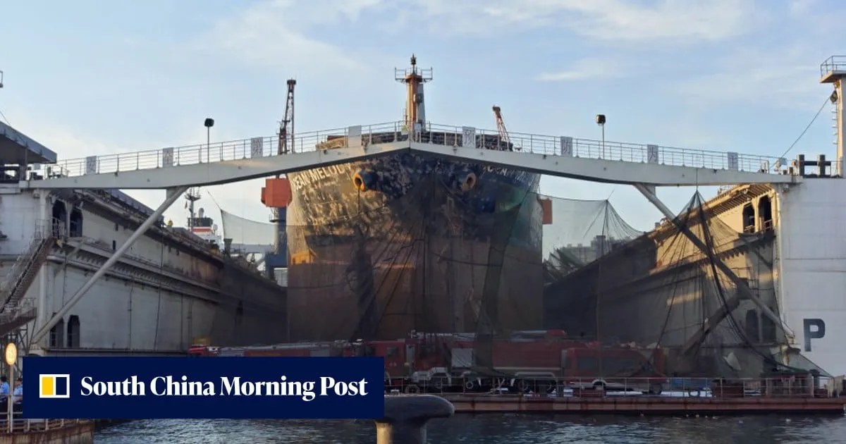 ‘Heavy casualties’ after foreign cargo ship catches fire in China’s Qingdao