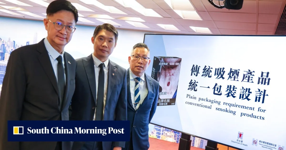 Hong Kong to roll out plain cigarette packs from March, full enforcement by December