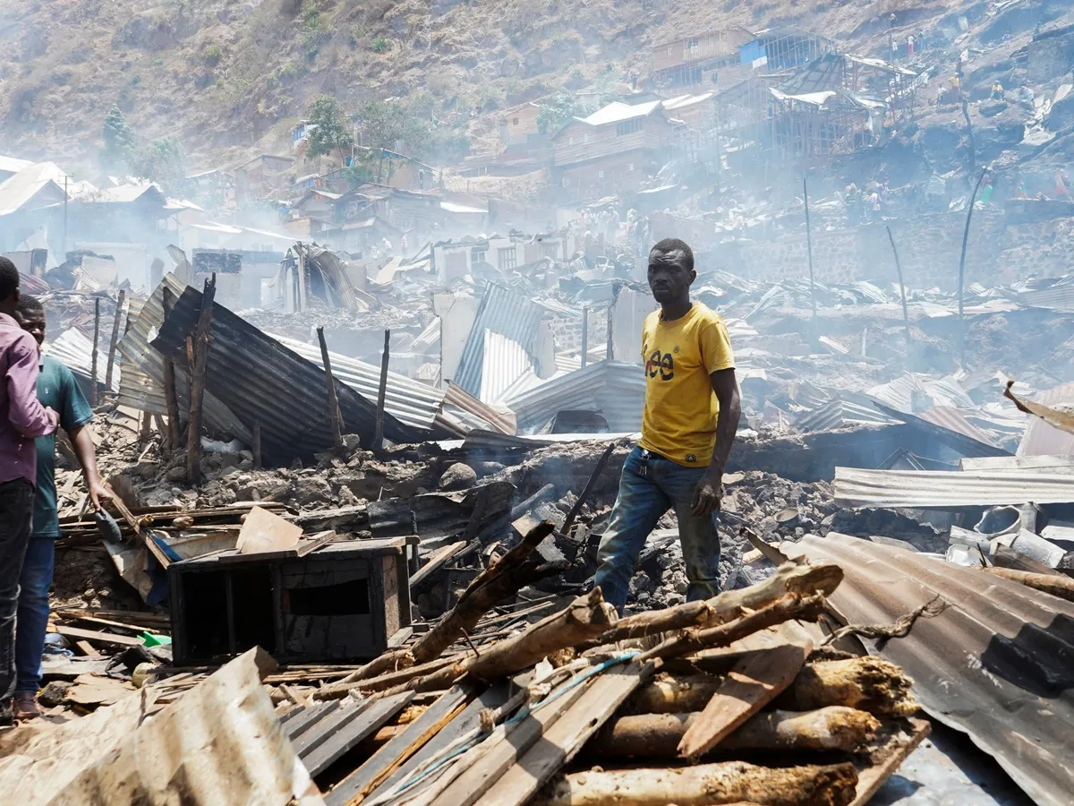 At least 20 killed in school fire in rebel-held DR Congo city