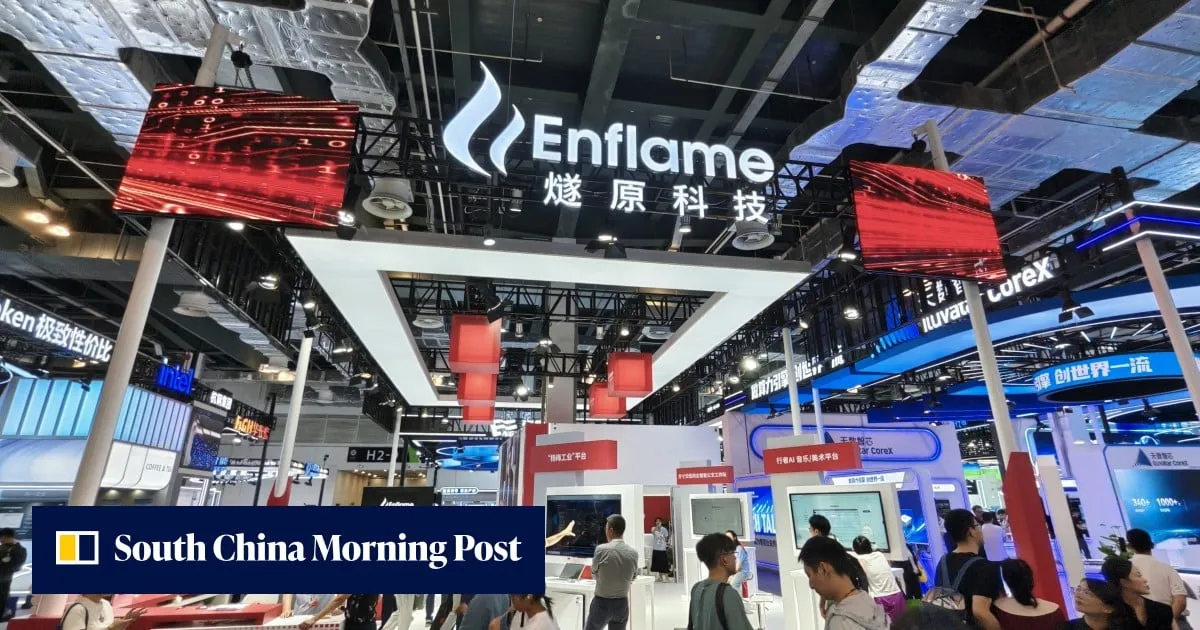 Enflame shares soar 188% on Shanghai debut as Nvidia challenger taps investor fever for AI