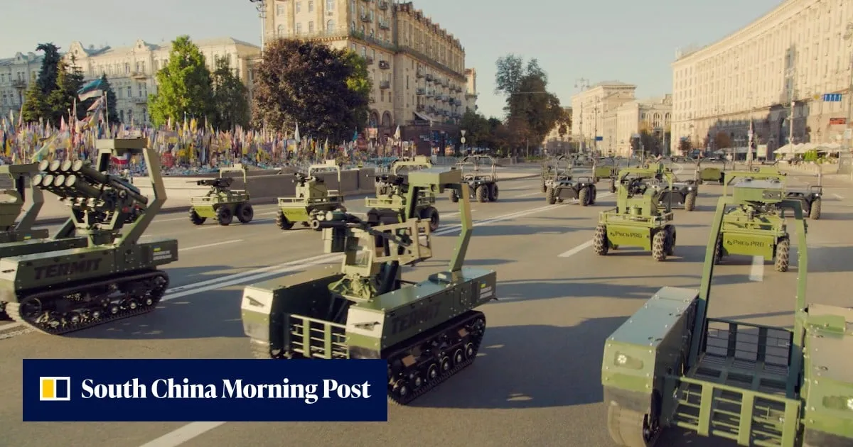 The machines fighting for men on Ukraine’s battlefront