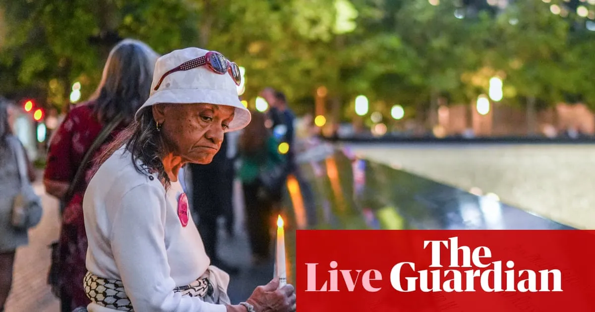 9/11 families to gather at World Trade Center and Pentagon to remember victims on 25th anniversary – US politics live