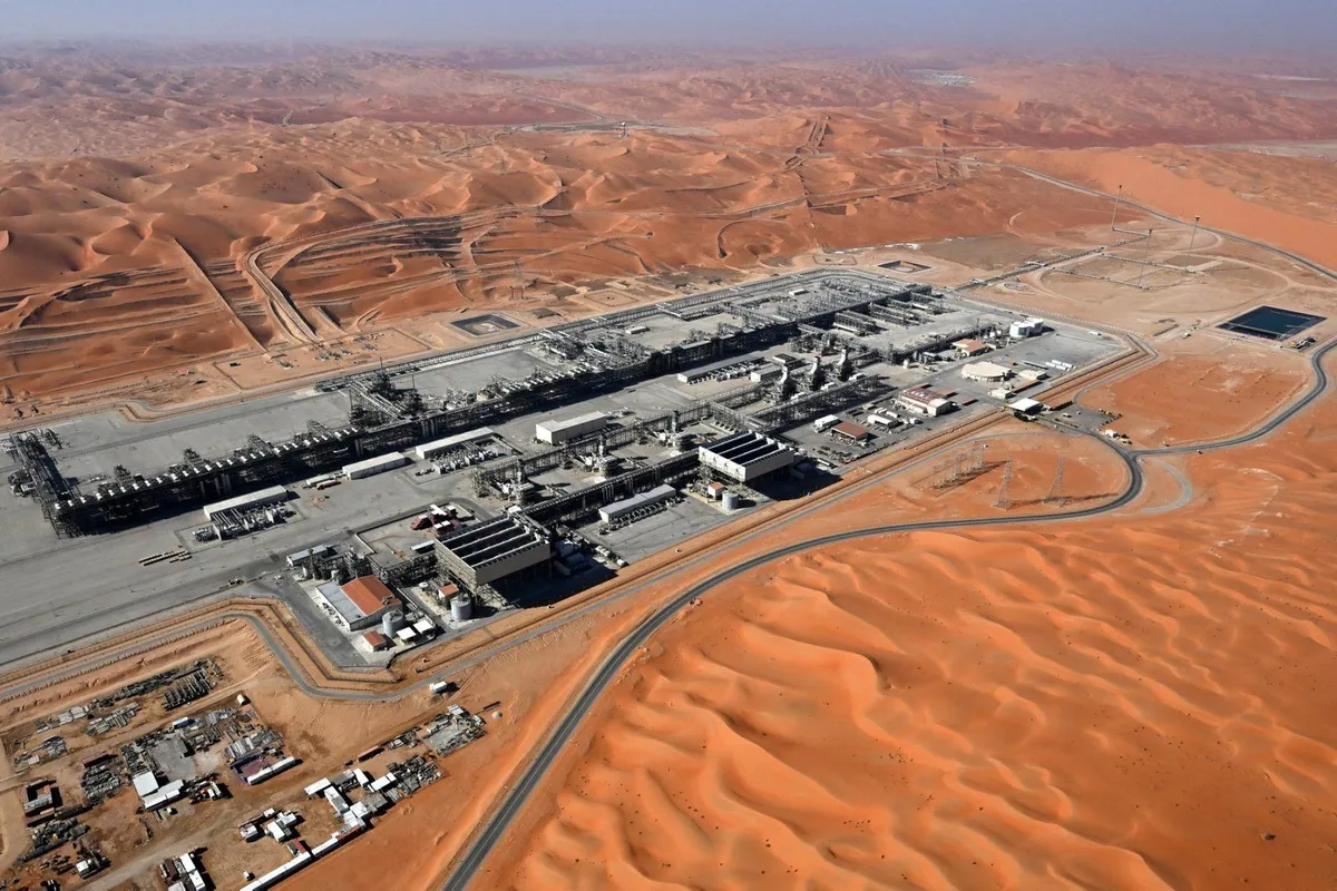 Satellite image shows critical Saudi pipeline damaged in drone attack