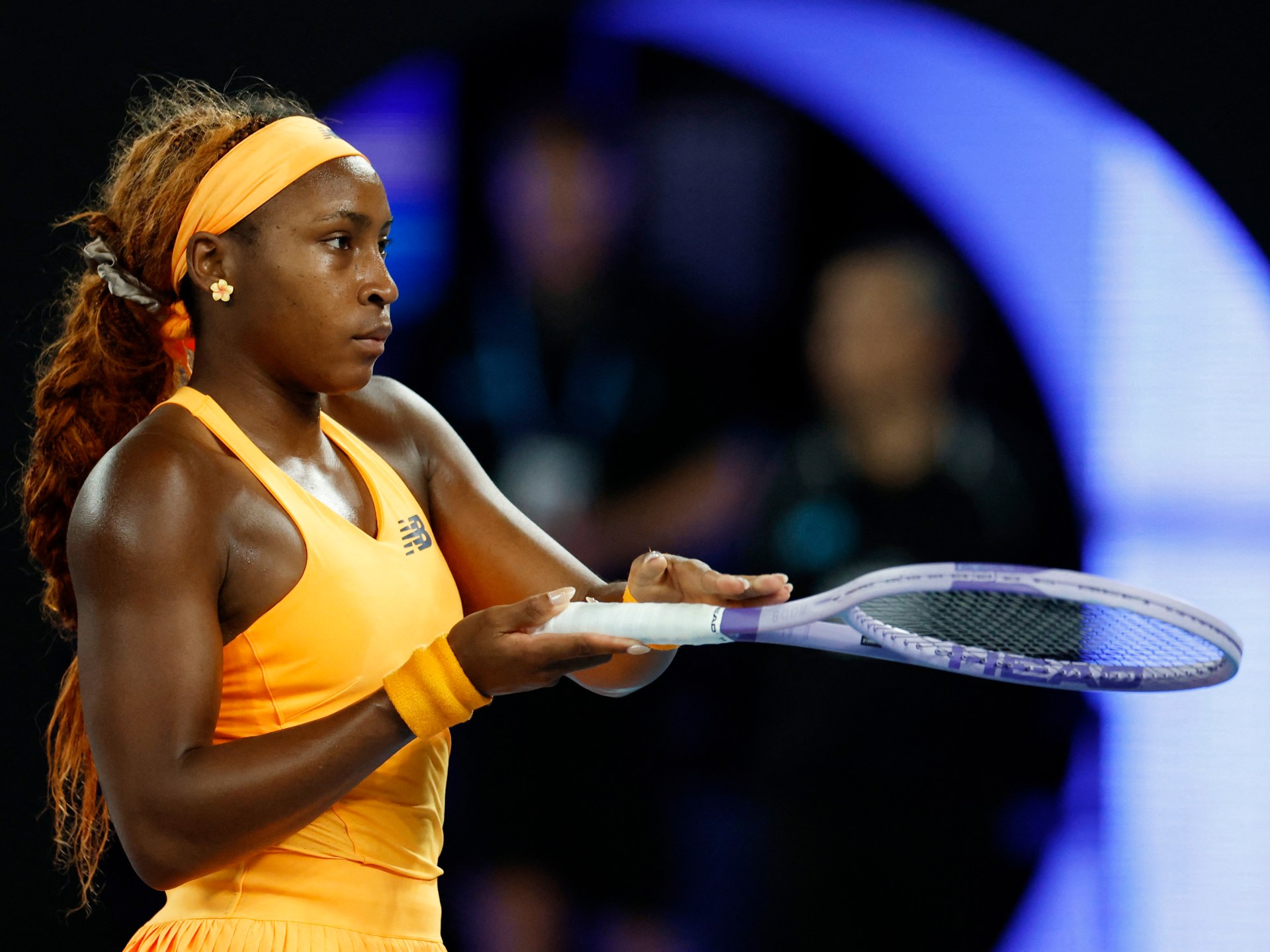 Gauff blasts broadcasters over privacy after Australian Open racket smash