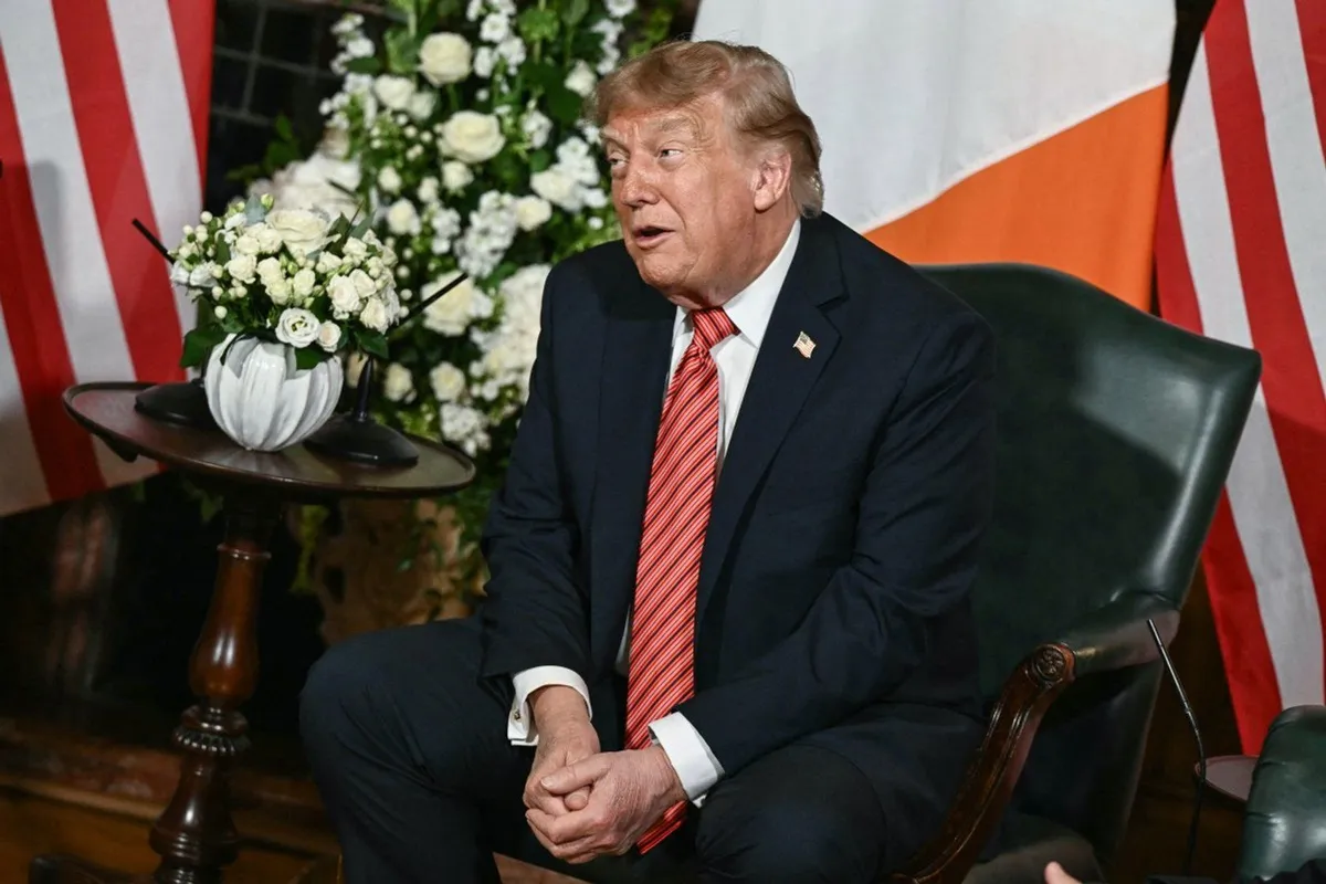 Trump says he would ‘love to see’ a united Ireland during Irish visit