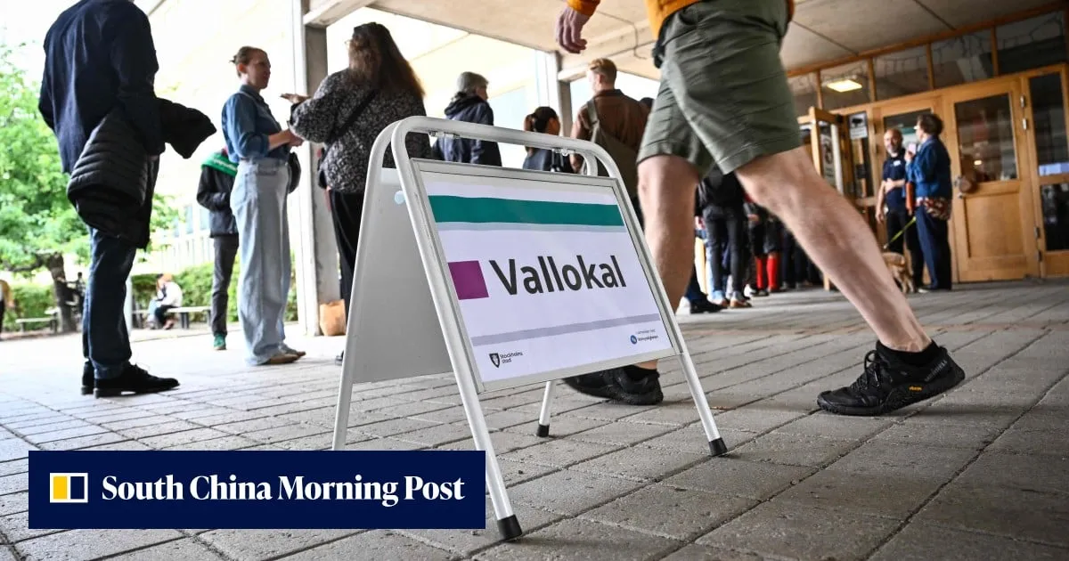 Sweden votes over immigration as right-wing bloc gains traction