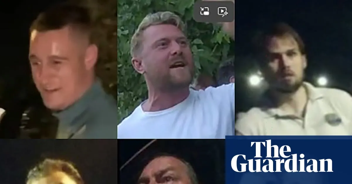 Police release images of six men sought after violent disorder in Portsmouth