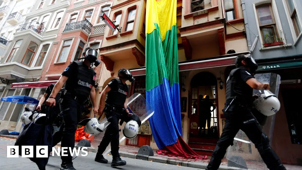 Turkish police detain dozens in raids on gay bars and homes of LGBTQ+ activists