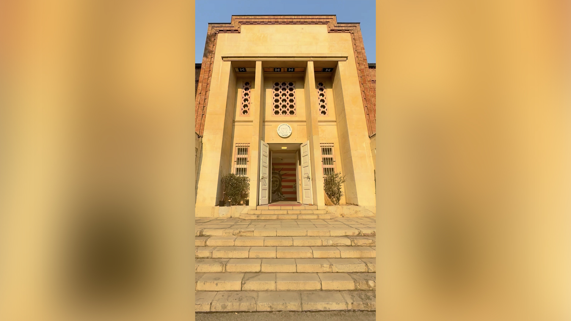 See inside the former US embassy in Tehran