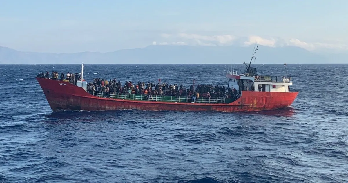 At least one dead, 25 missing after boat carrying migrants sinks off Greece