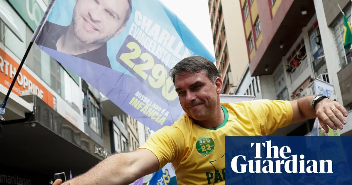‘A coin flip’: inside Brazil’s knife-edge election as Flávio Bolsonaro closes in on Lula
