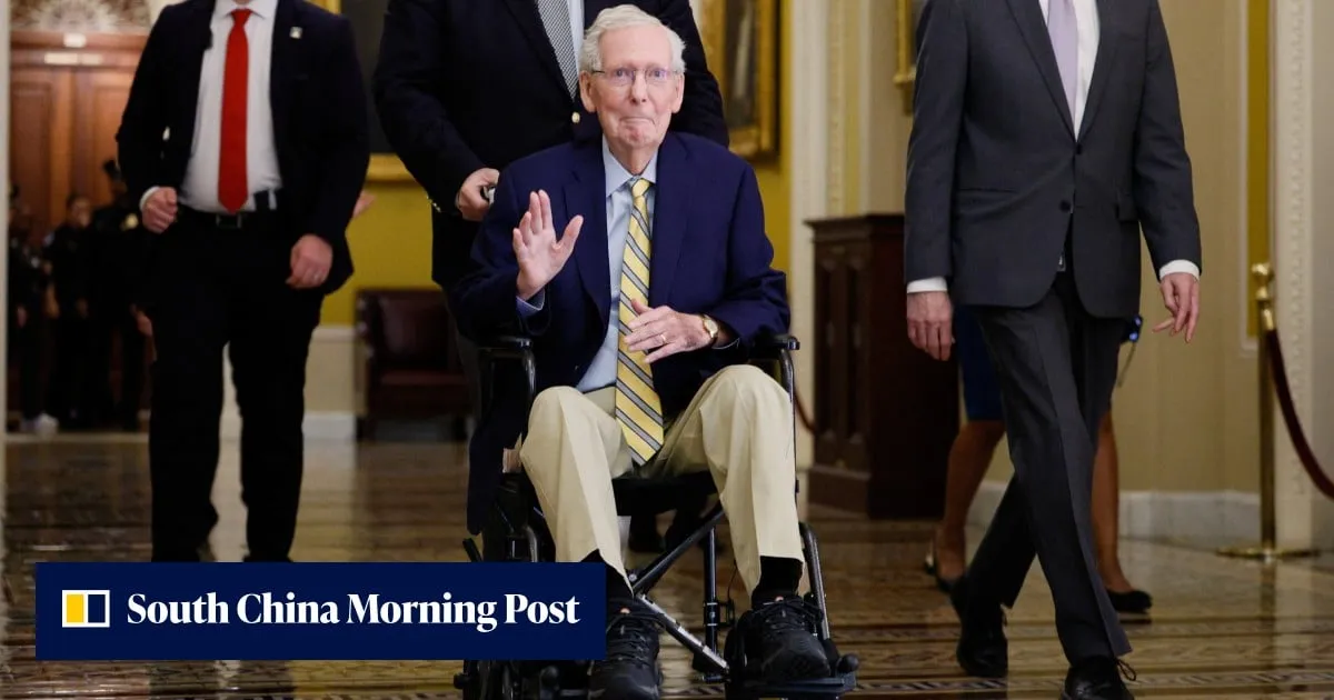 Mitch McConnell returns to US Senate after 3-month health absence