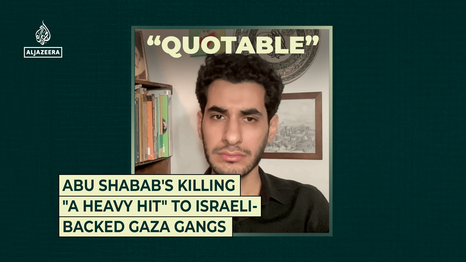 Abu Shabab’s killing “a heavy hit” to Israeli-backed Gaza gangs