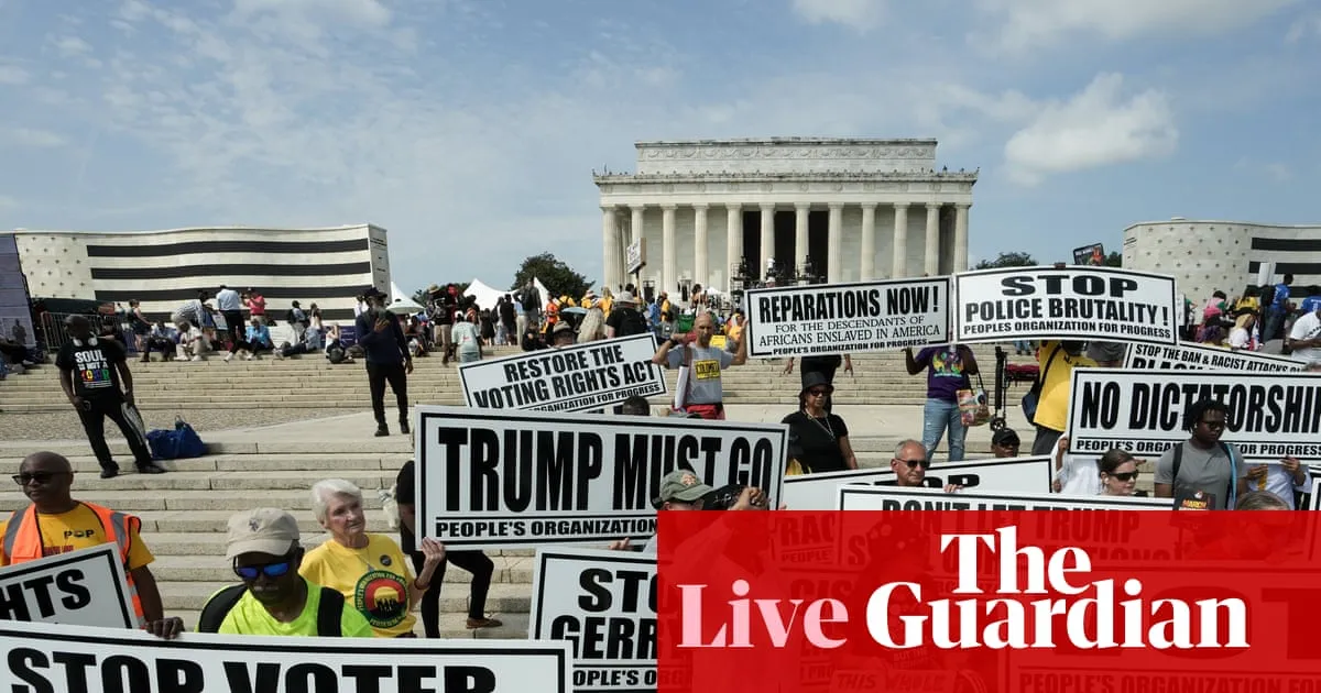 Democrats say supreme court rejection of Trump mail ballot plans will ensure ‘safe, secure and accurate elections’ – live