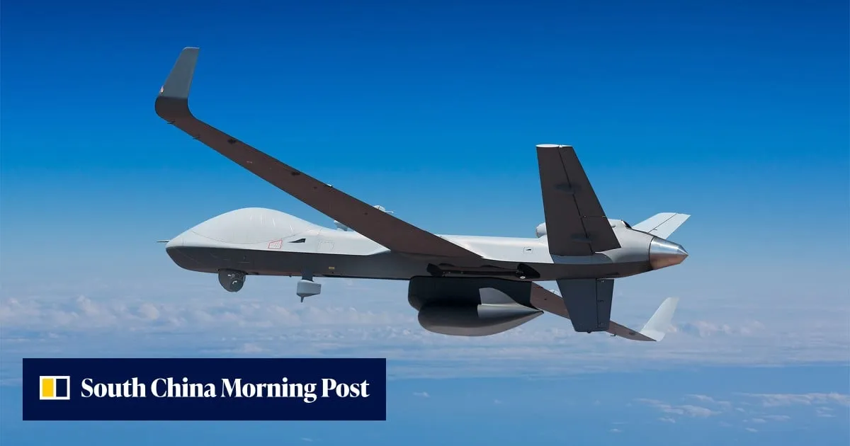 Taiwan tests US-made MQ-9B drones to counter PLA ‘grey-zone’ operations