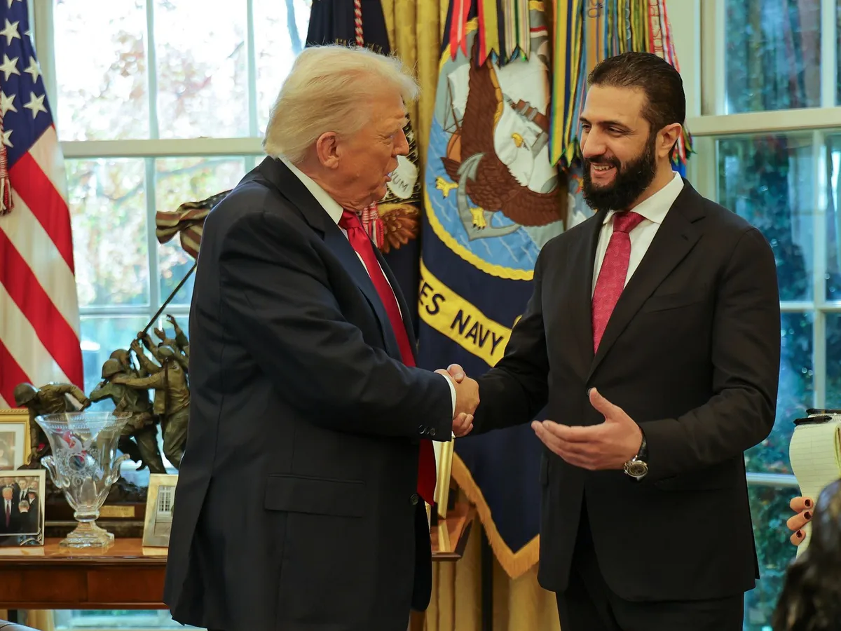 Trump praises Syrian President al-Sharaa after offensive against SDF