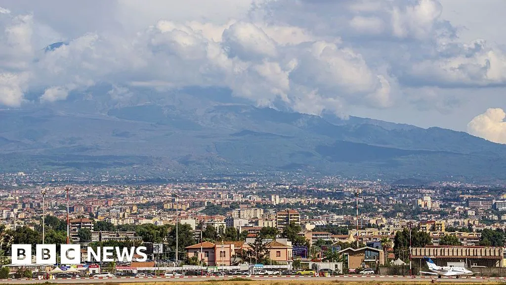 Ash from Mount Etna grounds flights at Sicily airport
