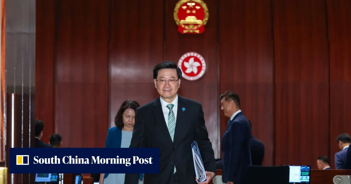 14 key takeaways from John Lee’s policy address, Hong Kong’s first 5-year plan