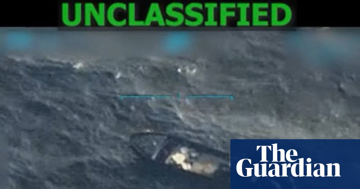 US airstrike survivors clung to boat wreckage for an hour before second deadly attack, video shows