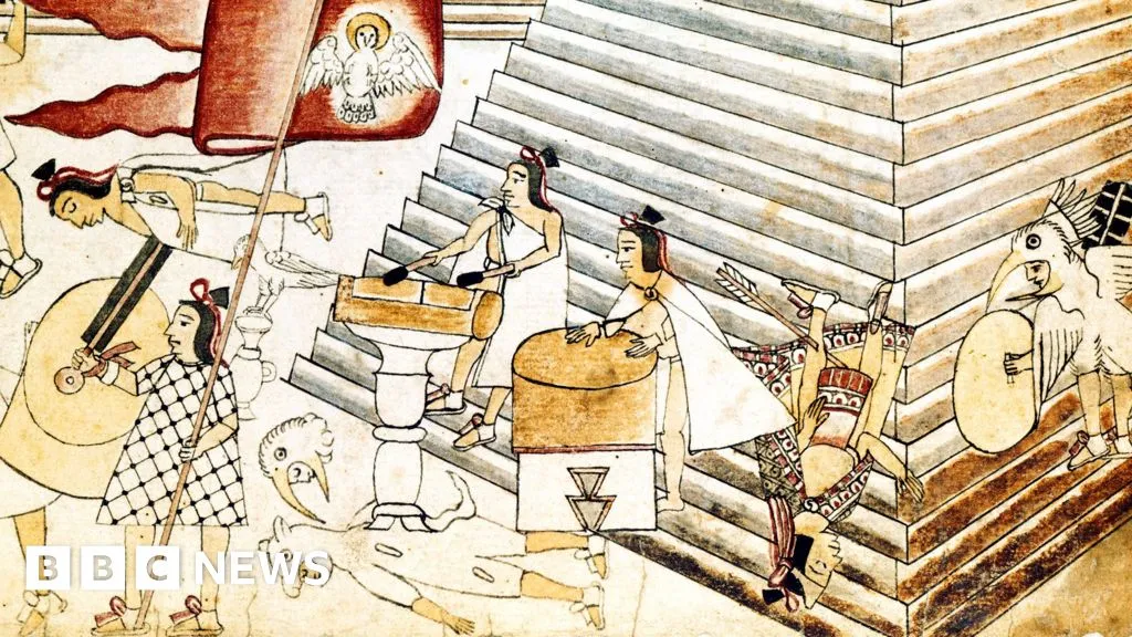 Aztec document goes on display in Mexico after 186 years abroad