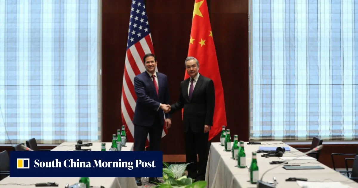China’s Wang Yi holds phone call with Rubio days before Xi visits US