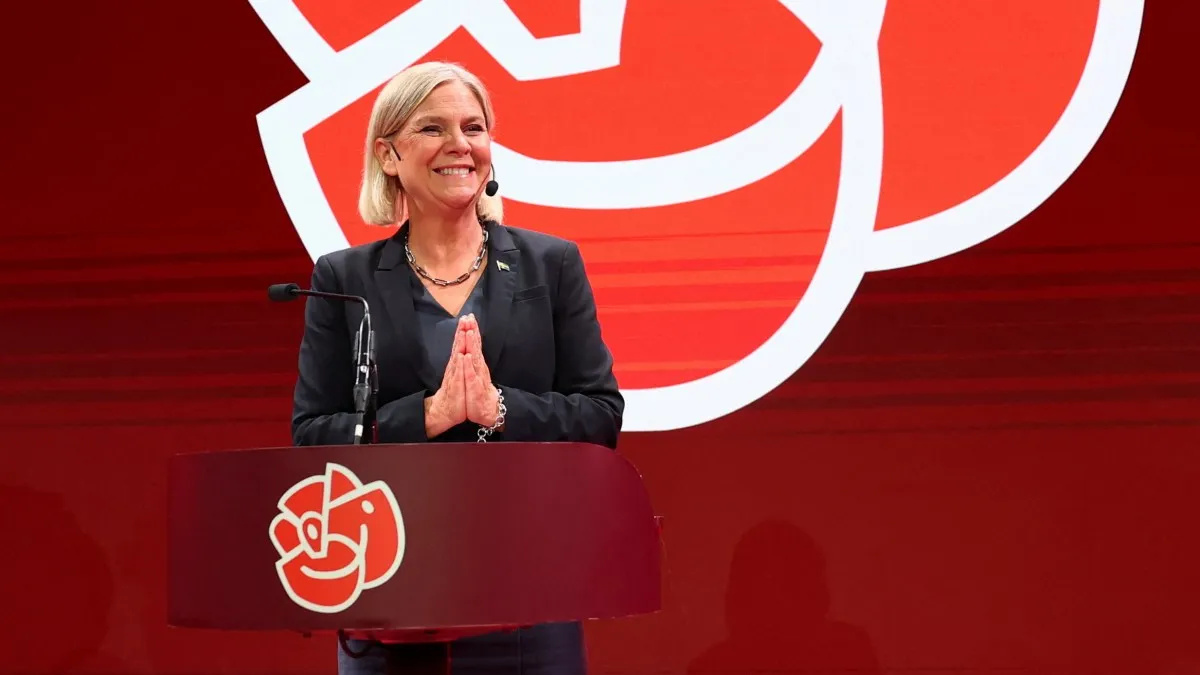 Sweden’s left-wing opposition leader begins efforts to form government