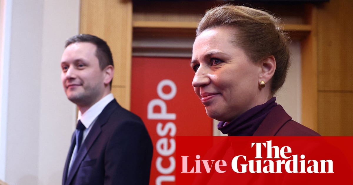 Russia does not want peace with Europe, says Danish prime minister – Europe live