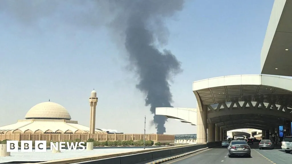 Houthis claim attack on Saudi capital after smoke seen rising near Riyadh airport
