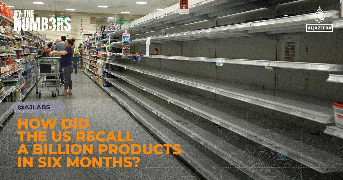 How did the US recall a billion products in six months?