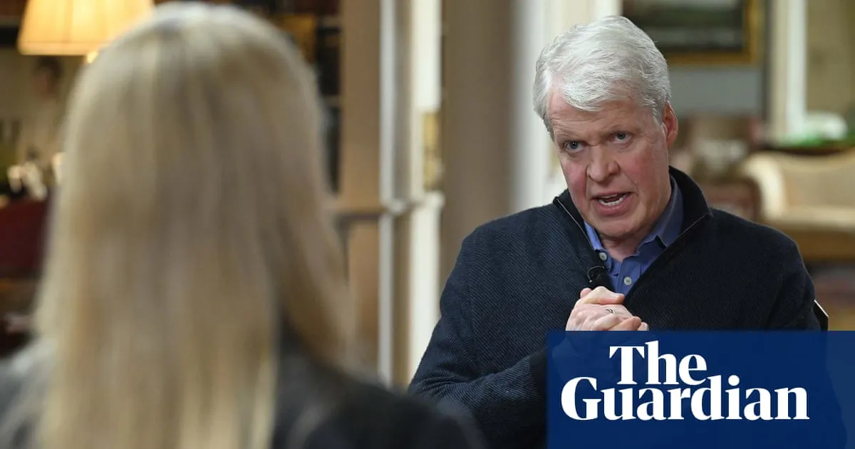 Earl Spencer says media treatment of Harry and Meghan ‘echoes’ Diana’s experience