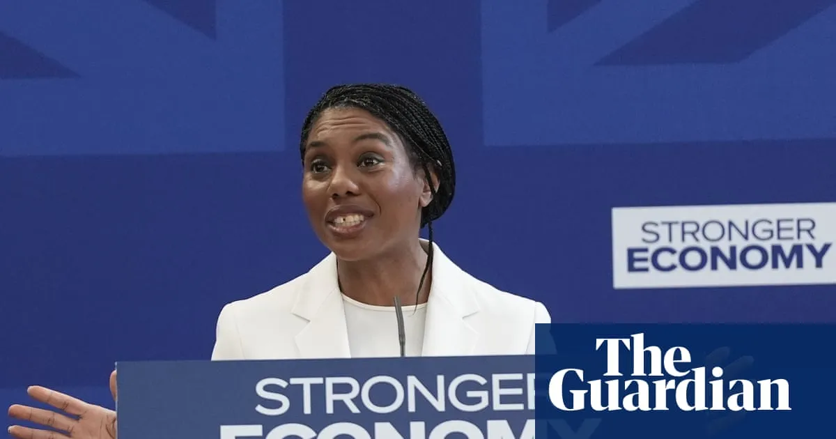 Centrist ideas no longer wanted in Conservative party, says Kemi Badenoch