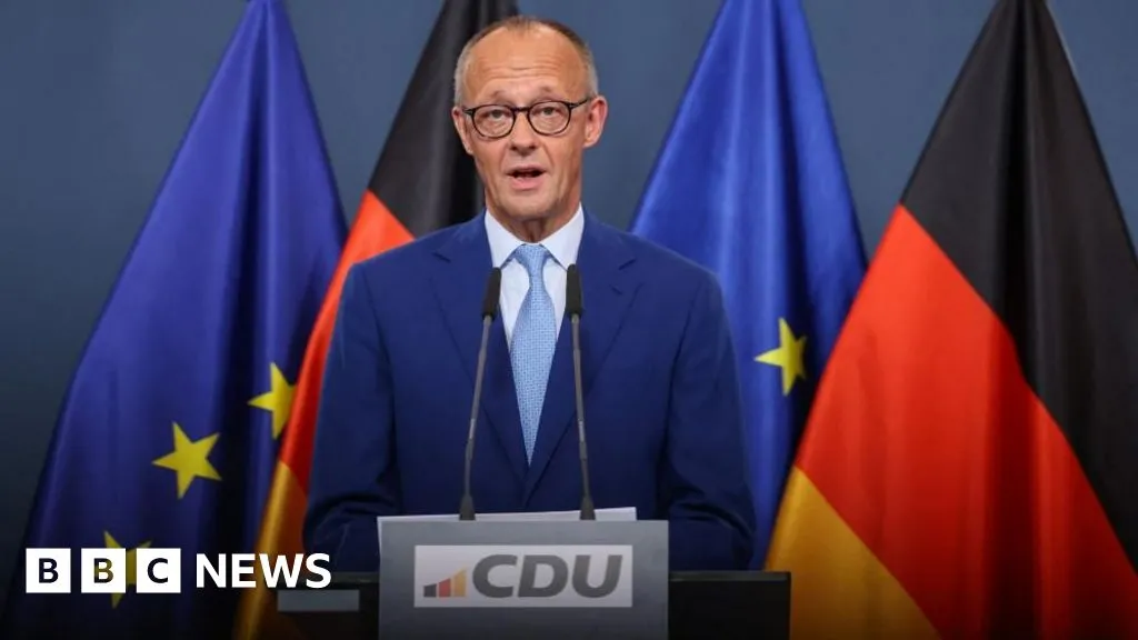 German Chancellor Merz calls state election a 'disaster' for his party but vows to stay on