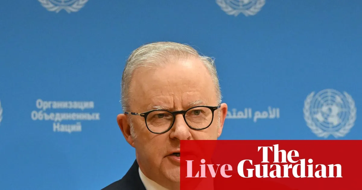 Australia news live: Albanese to put AI concerns to Trump; former police officer Beau Lamarre-Condon’s murder trial to begin