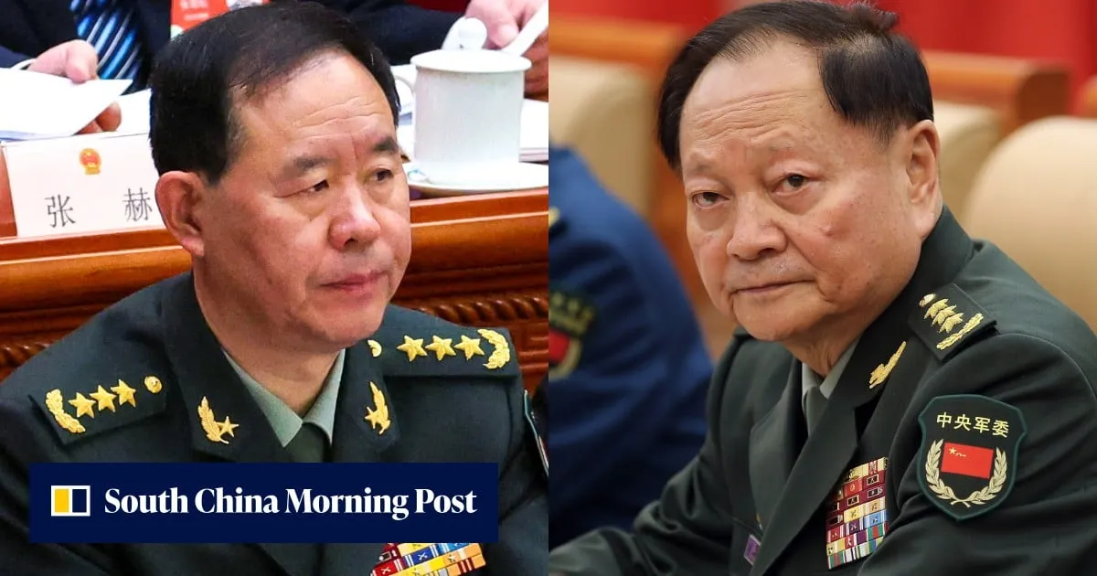 Former top PLA generals expelled from Communist Party for factionalism and disloyalty
