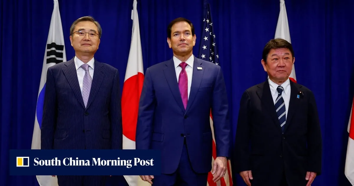 US, Japan and South Korea launch economic-security talks before Xi summit