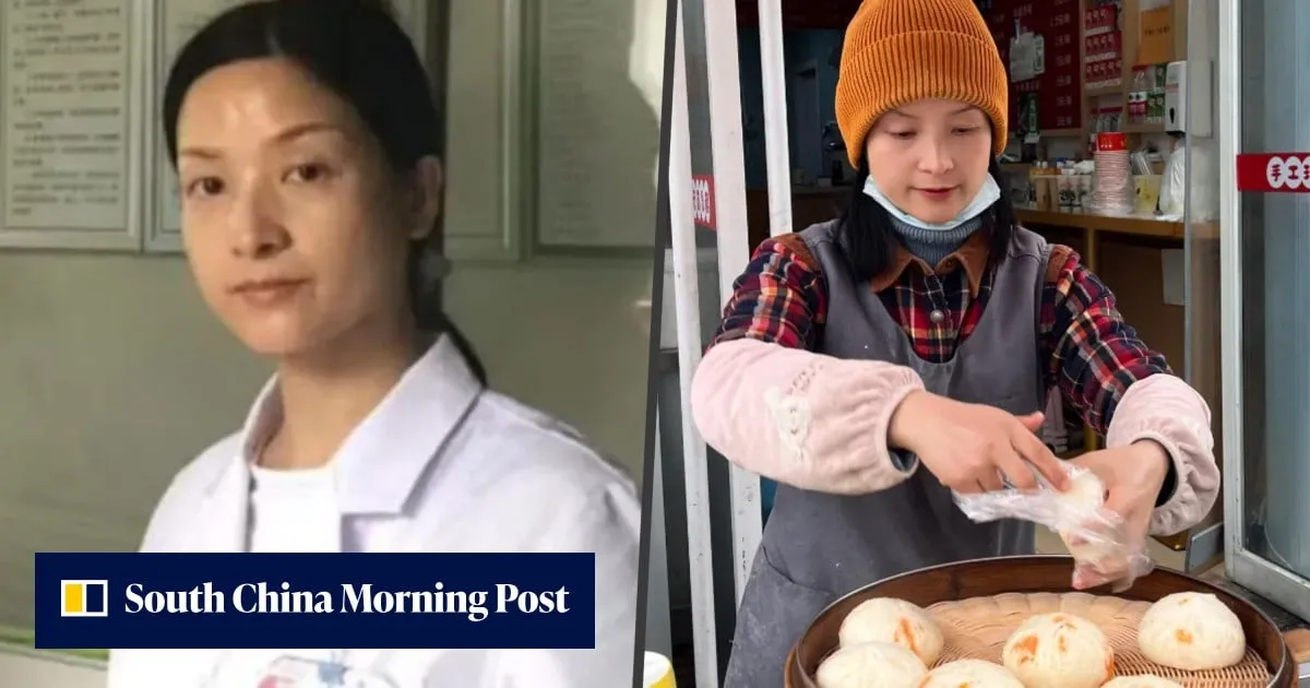 Chinese doctor quits 20-year medical career to open steamed bun shop for mental health relief