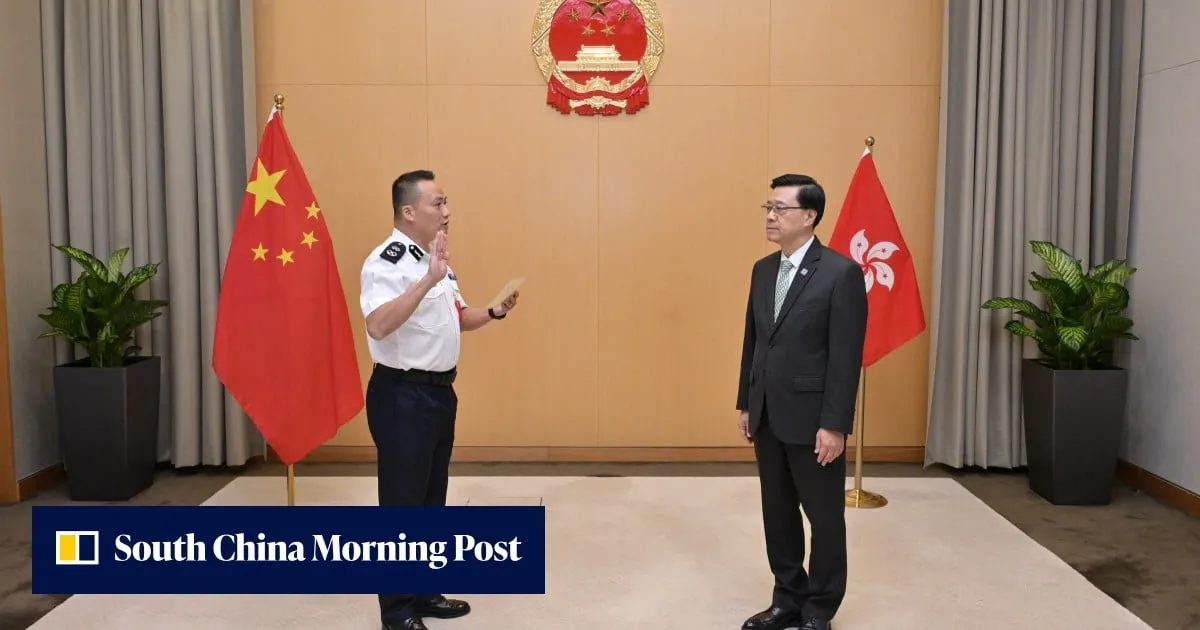 John Lee appoints Kelvin Kong head of police’s National Security Department