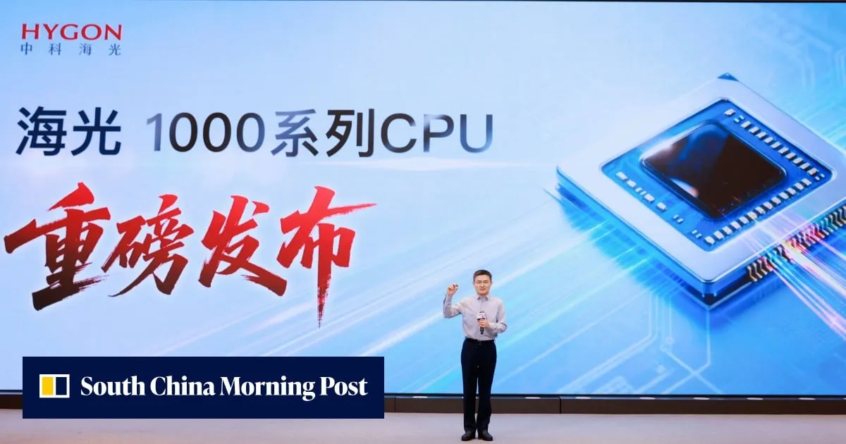 China’s Hygon moves beyond data centres with embedded processors for robotics, edge AI
