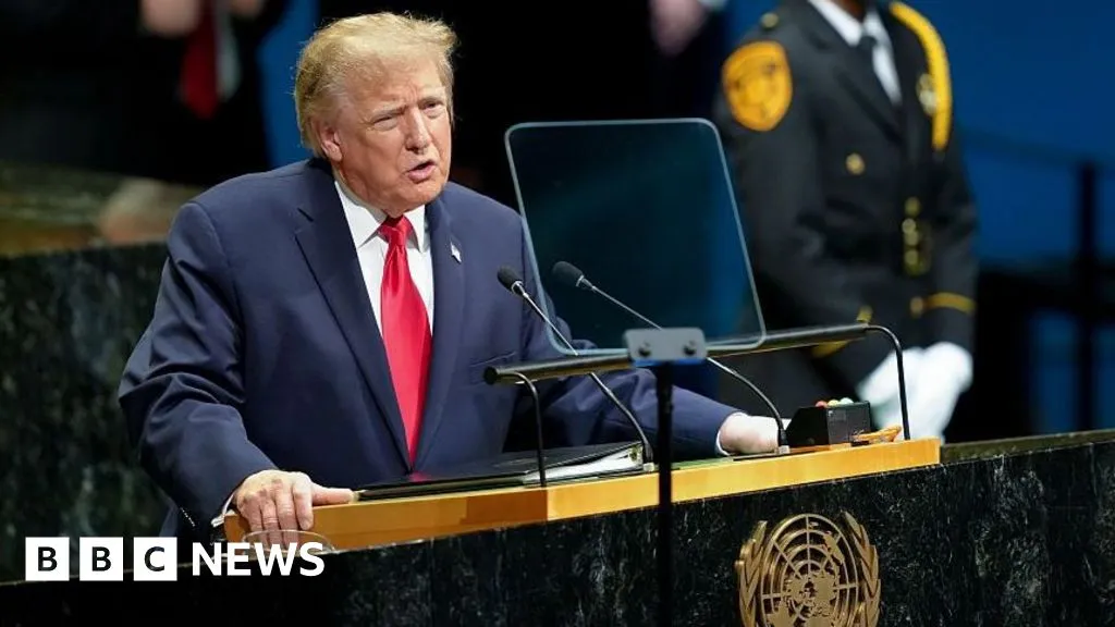 Trump tells UN he has 'big decision' on whether to 'annihilate' Iran or make peace deal