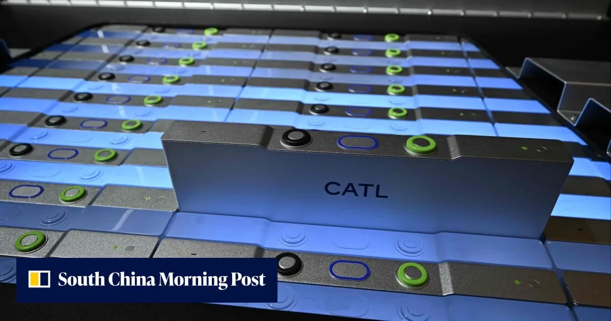As Chinese carmakers diversify beyond CATL batteries, Beijing warns of market overreaction