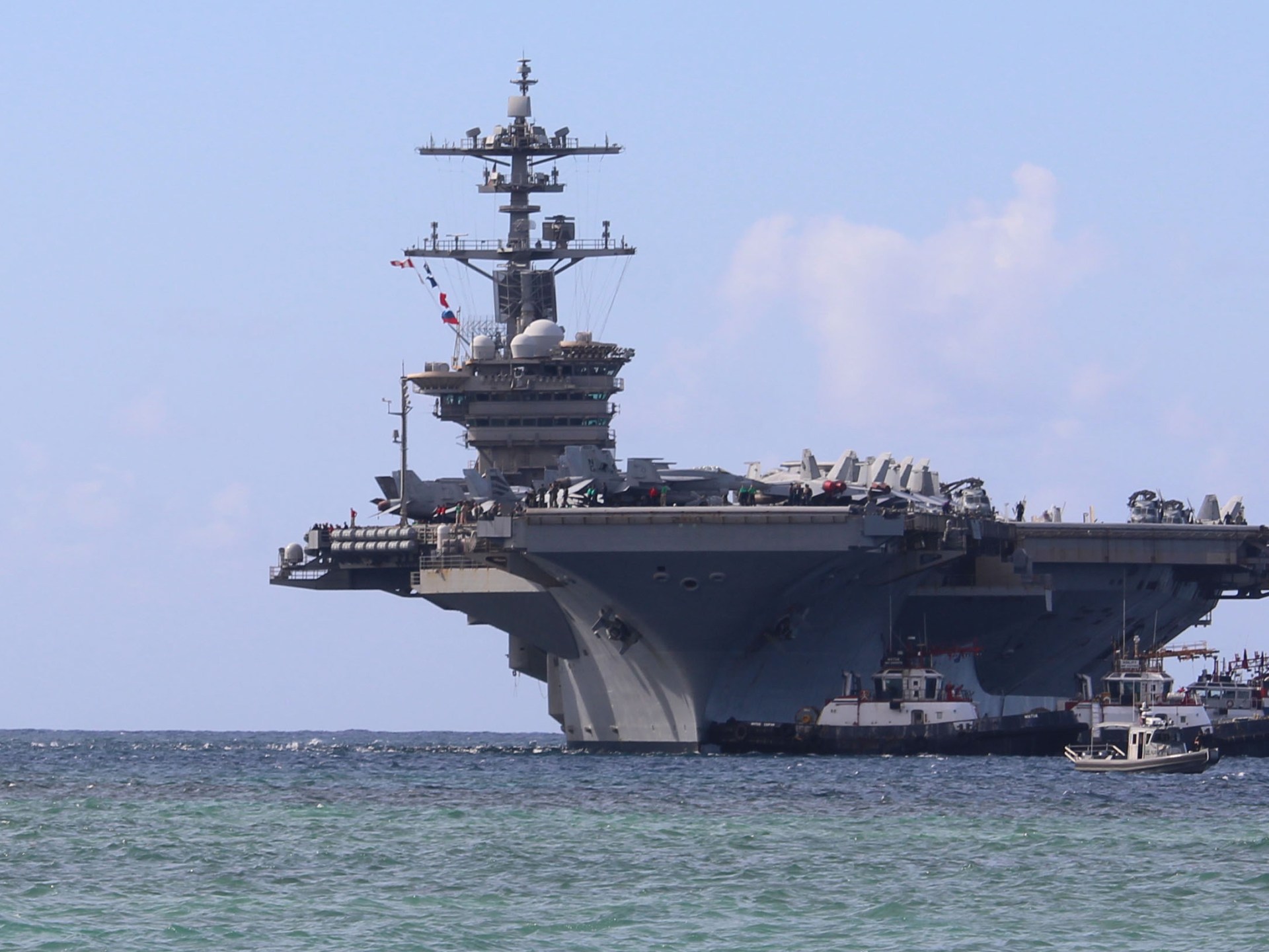 Trump says US ready to attack Iran with ‘speed and violence’