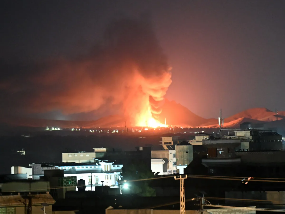 Pakistan says it launches air strikes on Afghanistan after drone attacks
