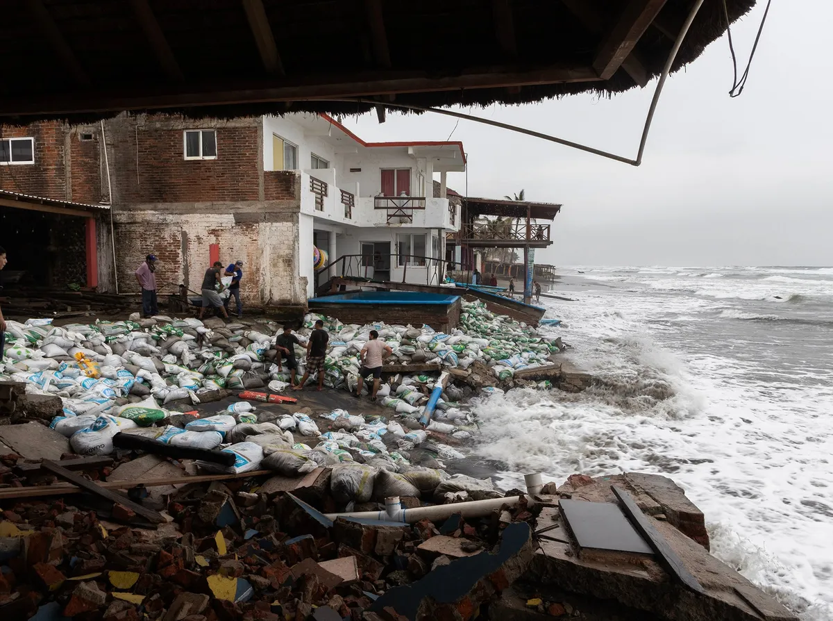 Hurricane Polo brings fears of heavy rain and landslides in Mexico