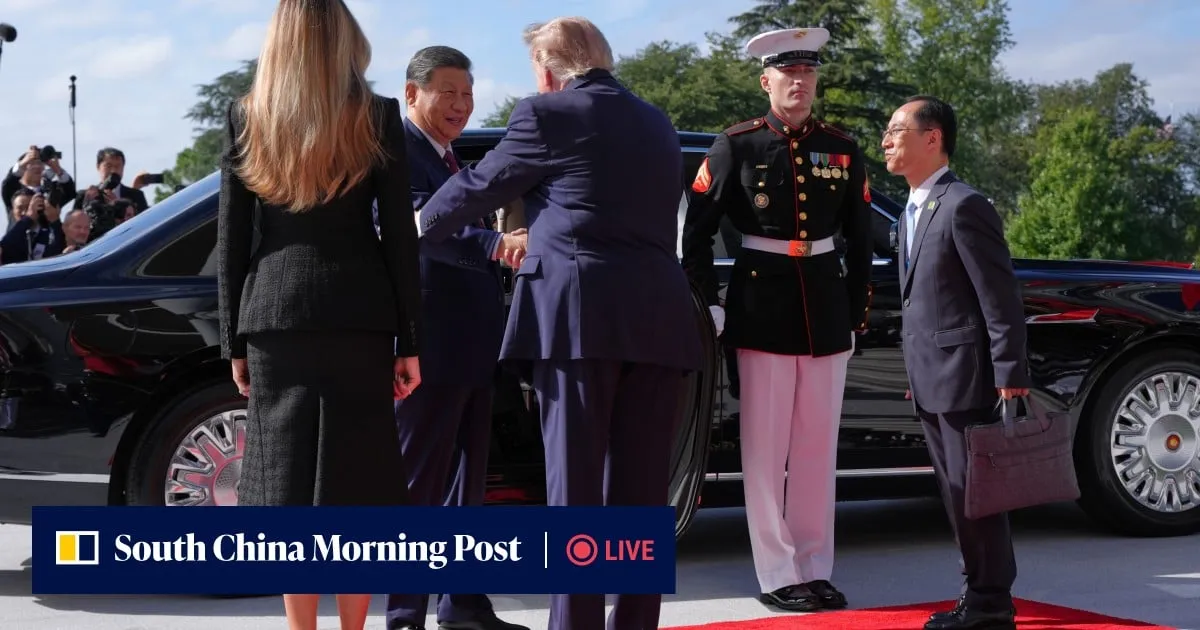 Xi begins first full day of US visit to meet Trump with White House ceremony
