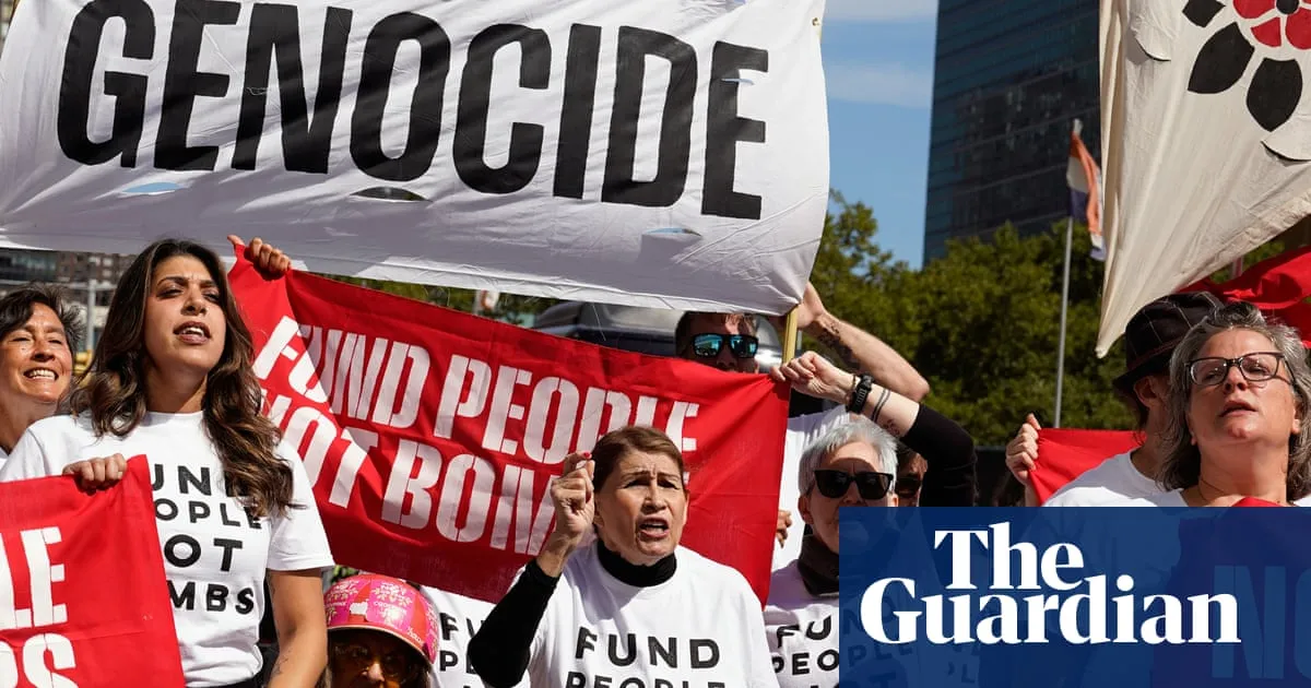 Netanyahu’s speech at UN spurs protests in New York City: ‘Let Gaza live’