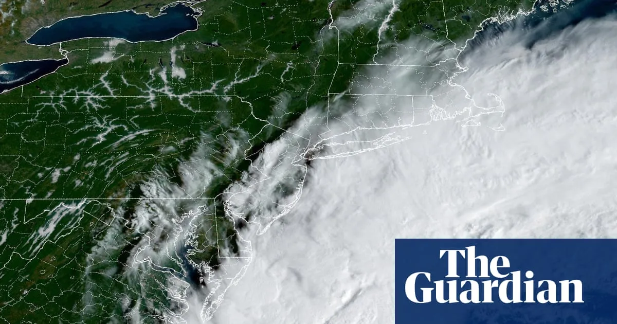 ‘Significant’ nor’easter brings high winds and heavy rain to US east coast