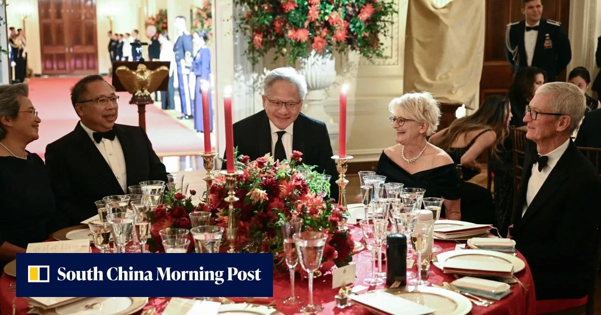 Xi-Trump banquet: from flasks to US tech titans in attendance, here’s everything you missed