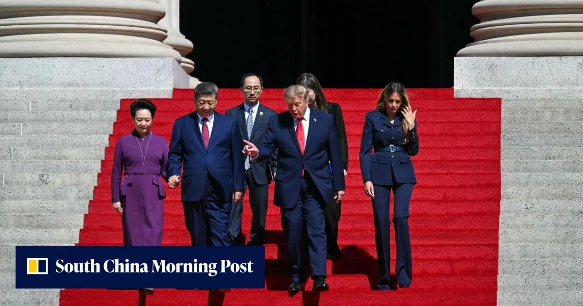 What Donald Trump and Xi Jinping revealed in the body language with their wives